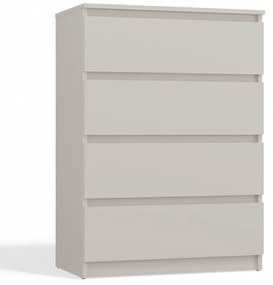 Kahsar M4 fiókos szekrény, 70x97x40 cm, kasmír