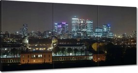 Festmények 180x90 London éjszaka Panorama város
