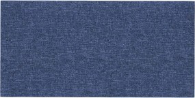 vidaXL Fali Fejtámla 12 pcs Kék 30 x 15 cm szövet