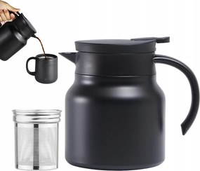 1L-ES Termosz Palack Rozsdamentes Acél Tea Kávé És Víz