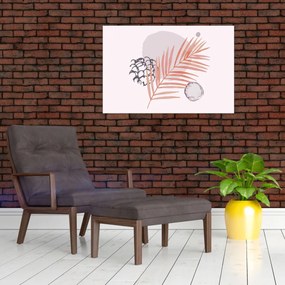 Kép - Lila minimalizmus N⁰3 (90x60 cm)