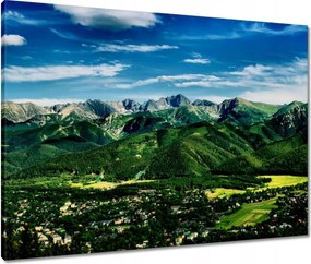 Vászonkép 80x60 Tájkép Tátra Lengyel hegyek