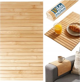 Bambusz szőnyeg konyhai alátét asztal kanapé tányér evőeszköz bögre