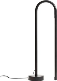 Fekete LED állólámpa (magasság 60 cm) Bow – Kave Home