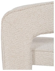 Bézs buklé fotel – Ixia