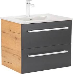 Vario Clam 60 Fürdőszoba alsó szekrény mosdóval