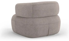 Bézs buklé fotel Jenny – Micadoni Home