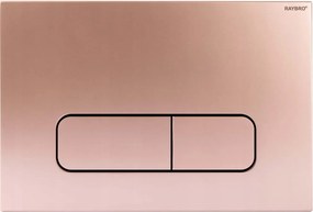 Öblítőgomb Geberit Delta Sigma wc állványhoz, rose gold rose