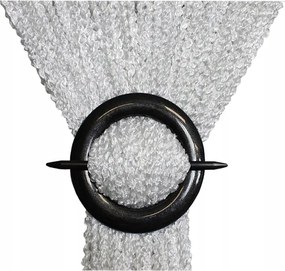 Függöny spagetti göndör bárány mintás függöny 140x160 cm magas fehér