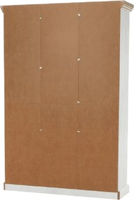 vitrines szekrény, északi sosna/vadtölgy, ROYAL W2D