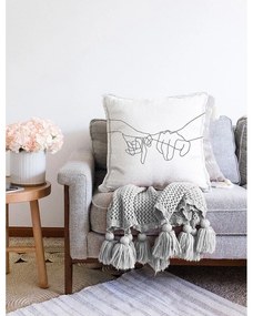 Pinky pamut keverék párnahuzat, 55 x 55 cm - Minimalist Cushion Covers