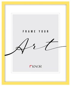 Sárga fali képkeret 32x42 cm – knor