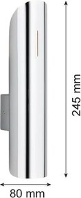 Argon AKRON 1038 Fali lámpa 2x6W/G9 IP20