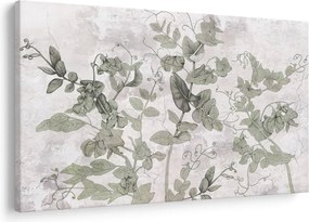 Kép - Növények vakolatban (90x60 cm)
