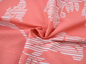 Renforcé pamut ágynemű IMARA piros Ágyneműhuzat mérete: 2 db 80 x 80 cm | 200 x 200 cm