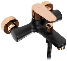 Fürdőkád csaptelep REA Mild Black Rose Gold