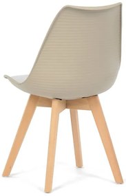 Barna Műanyag Étkezőszék. CT-X7055 WT