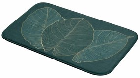 Sötétzöld fürdőszobai kilépő 45x75 cm Jade – douceur d'intérieur
