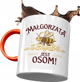 Narancssárga Bögre Margit Barátnő Feleség Nyomtatott Fotóval