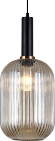 Italux glamour modern fĂŒggesztĂ©k antiola borostyĂĄn fekete itxpnd55881lbkamb