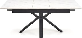 Platan bővíthető étkezőasztal fehér 140-180cm
