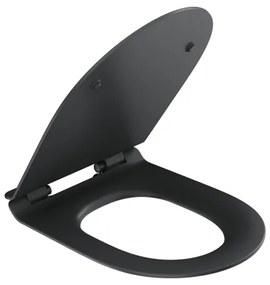 Ravak X01862 - WC-ülőke SoftClose VITA SLIM fekete