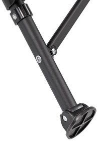 Leziter Premium fűthető karfás horgász szék pohártartóval szürke