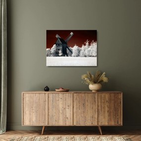 A malom képe (üvegen) (70x50 cm)