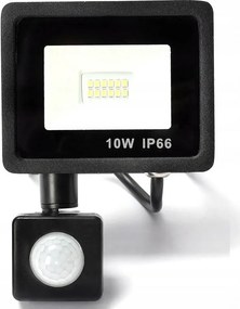 DOMENOLED 19 HALOGEN Kültéri Reflektor Fekete LED IP65