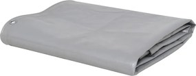 vidaXL szürke takaróponyva 650 g/m² 3 x 4 m