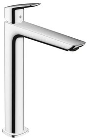 Magas mosdó csaptelep Hansgrohe Logis leeresztőszeleppel króm 71257000
