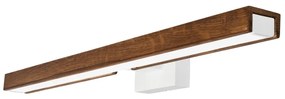 Brilagi-LED Fürdőszobai tükörmegvilágítás WOODY MIRROR LED/12W/230V IP44 tölgy/fehér