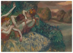 Kép - Edgar Degas, Four Dancers, reprodukciók (70x50 cm)