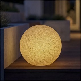 Kanlux 45934 - STONO kültéri lámpa 1xE27/15W/230V, átmérő 20 cm, IP65, bézs