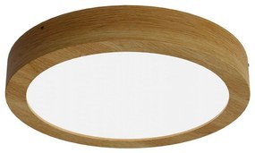 APLED - LED Mennyezeti lámpa RONDO LED/36W/230V á. 40 cm tölgy