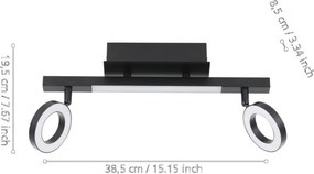 Eglo CARDILLIO 2 900514 Spotlámpa 3x3,3W/LED 3000K 800LM, 360LM IP20