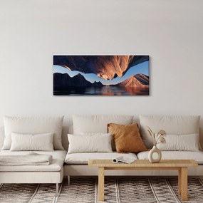 Kép - 3D sziklák (120x50 cm)