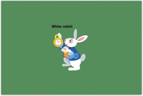 Poszterek 120x80 Nyúl Csodaországban