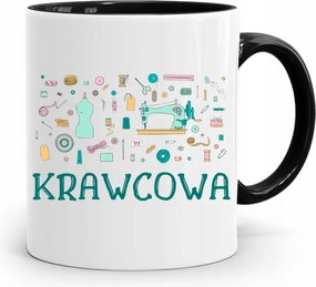 Fekete Bögre Varrónőnek Ajándék fényképes nyomtatással