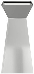 vidaXL Pillér Ültető Ezüst 35 x 35 x 73 cm