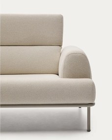 Bézs zsenília kanapé 234 cm Aurum – Kave Home