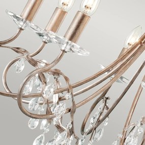 Elstead Lighting CHRISTINA CRT8-SILVER-GOLD Csillár 8x60W/E14