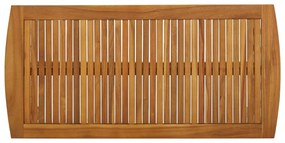 Tömör akácfa dohányzóasztal 102 x 50 x 43 cm