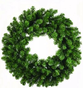 Aca Lighting karácsonyi adventi koszorú Pvc 50 cm átmérőjű X165010