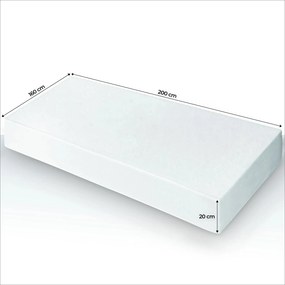 Táskarugós matrac Horno 7 200x160 (H3/H4). Akció -17%. 1119287