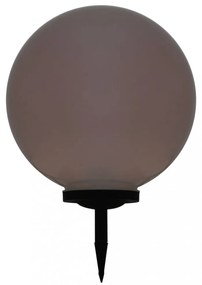 2 db napelemes kültéri LED gömblámpa 50 cm RGB