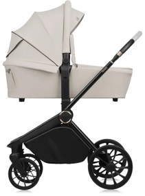 Lionelo - 3 az 1-ben kombinált babakocsi MIKA PLUS, homokbézs