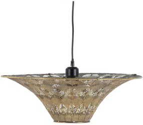 Aranyszínű függőlámpa fém búrával ø 47,5 cm – Ixia