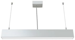 APLED - LED Csillár zsinóron LOOK LED/23W/230V 4000K 60 cm ezüst