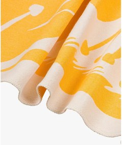 Sárga takaró 165x200 cm Lino – noo.ma